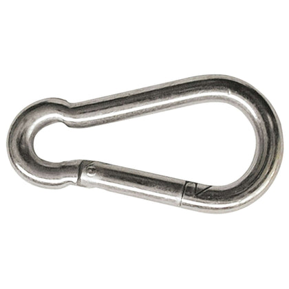 Moschettone Tipo Pompiere In Acciaio Inox Mm. 60 - 20 Pz