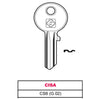 Silca Chiave Ottone Cs6 (G.Vac 0) Cisa - 20 Pz