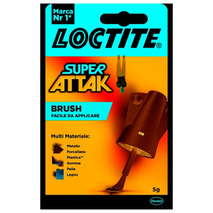 Henkel Colla Super Attak Easy Brush Gr. 5 - 12 Pz