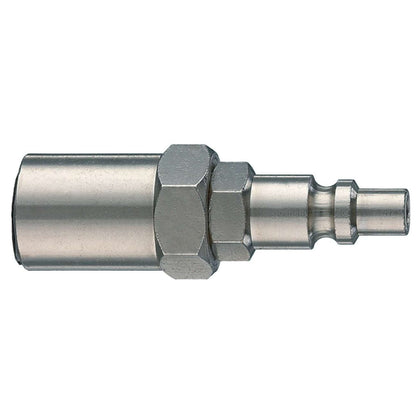 Innesto Rapido Per Compressori Con Portagomma Mis.8X17 - 10 Pz