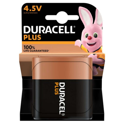 Duracell Pila Alcalina Serie Plus 1 Pz. Piatta 4,5 V - 10 Pz