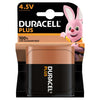 Duracell Pila Alcalina Serie Plus 1 Pz. Piatta 4,5 V - 10 Pz