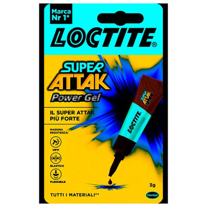 Henkel Colla Super Attak Power Flex Gel Gr. 3 - 24 Pz