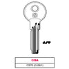 Silca Chiave Punzonata Ottone Cs70 (G.Vag 1) Cisa - 10 Pz