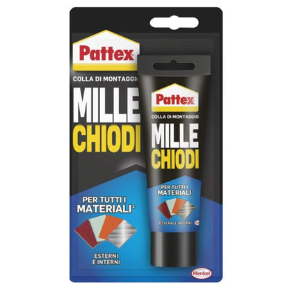 Henkel Colla Pattex Mille Chiodi Resistente Acqua Gr. 100