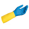 Mapa Guanti In Neoprene Duo-Mix 405 Col. Blu/Giallo Tg.10 - 10 Pa