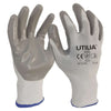 Utilia Guanti In Nitrile/Nylon Col. Grigio Tg. 7 - 12 Pa