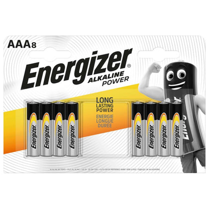 Energizer Pila Alcalina Serie Alkaline Power Ministilo 1,5V 8 Pz. - 12 Cf