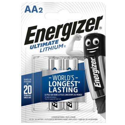 Energizer Pila Al Litio Ultimate Lithium Stilo 1,5V 2 Pz. - 12 Cf