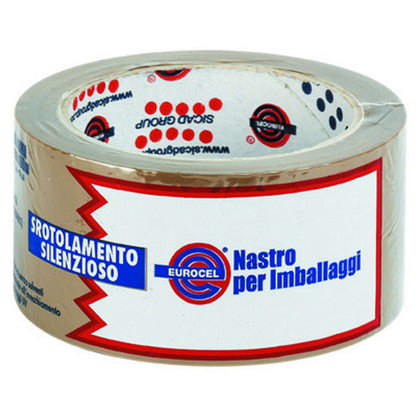 Eurocel Nastro Da Imballo Pp36 Mm. 50X66 Mt. Col. Avana - 36 Rt