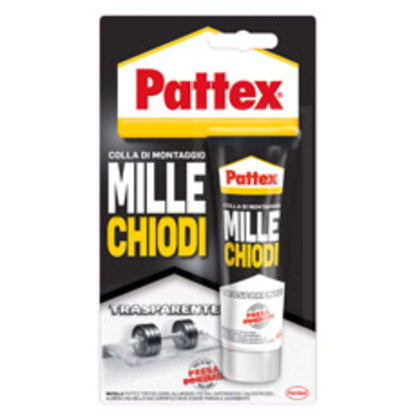 Henkel Colla Pattex Mille Chiodi Trasparente Gr. 40