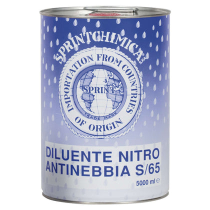 Diluente Nitro Antinebbia S/65 Lt. 5 - 4 Pz