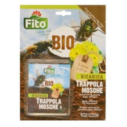 Fito Ricarica Trappola Per Mosche 3 Pz. - 12 Cf