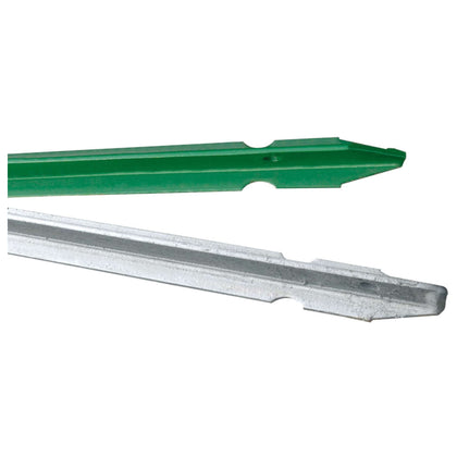 Paletto Per Recinzioni Plastificato Verde H Cm.250 Mm.35X35X3,5 - 5 Pz