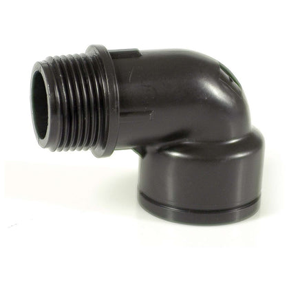 Raccordo Filettato A Gomito Per Tubo In Polietilene M/F Mis. 3/4X3/4 - 50 Pz