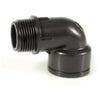 Raccordo Filettato A Gomito Per Tubo In Polietilene M/F Mis. 3/4X3/4 - 50 Pz