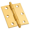 Cerniera Con Perno Sfilabile In Ottone Mm. 40X35 - 24 Pz