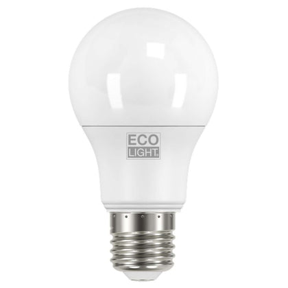 Ecolight Lampada A Led Goccia E27 Luce Calda 11 W - 10 Pz