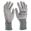 Utilia Guanti Antitaglio In Nylon/Poliuretano Col. Grigio Tg. 8 - 12 Pa