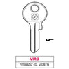 Silca Chiave Silky Ottone Vi086Dz (G.Vgb 1) Viro - 100 Pz