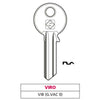 Silca Chiave Ottone Vi8 (G. Vac 0) Viro - 20 Pz