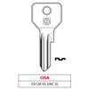 Silca Chiave Ottone Cs120 (G. Vac 3) Cisa - 10 Pz