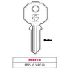 Silca Chiave Ottone Pf2S (G. Vac 0) Prefer - 20 Pz