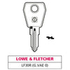 Silca Chiave Asc Lf30R (G. Vae 0) Lowe & Fletcher - 20 Pz