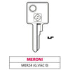 Silca Chiave Ottone Mer24 (G. Vac 0) Meroni - 20 Pz