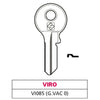 Silca Chiave Ottone Vi085 (G. Vac 0) Viro - 20 Pz