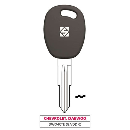 Silca Chiave Per Auto Dwo4Cte (G. Vdd 0) Chevrolet-Daewoo - 5 Pz