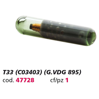 Chip Transponder T33 (C03403) (G. Vdg 895)