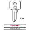 Silca Chiave Asc Cis 2 (G.Vac 3) Cas-Cisma - 20 Pz