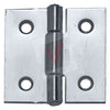 Cerniera Quadra Perno Fisso In Acciaio Zincato Mm. 25X25 - 24 Pz