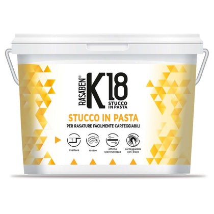 Rasaben Stucco In Pasta Per Rasatura K18 Kg. 20