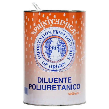 Diluente Poliuretanico Medio Lt. 5 - 4 Pz