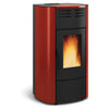 Extraflame Termostufa A Pellet Raffaella Idro H15 Col. Bordeaux