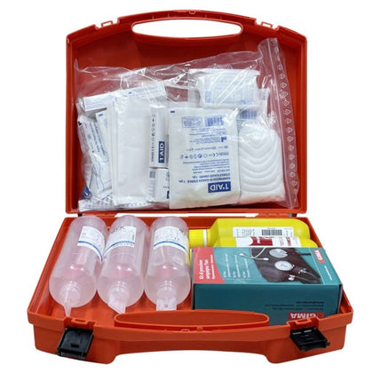 Valigetta Pronto Soccorso In Polipropilene Cm. 44X12X34 H Col. Arancio - Alleg.1