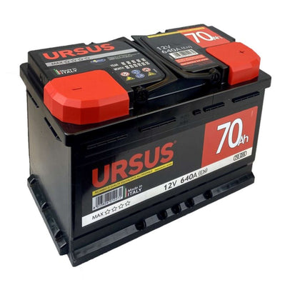 Batteria Avviamento Auto Ursus 45 Ah Mm. 207X175X190 H