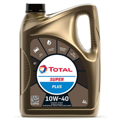 Total Olio Motore Super Plus 10W40 Lt. 4 - 3 Pz