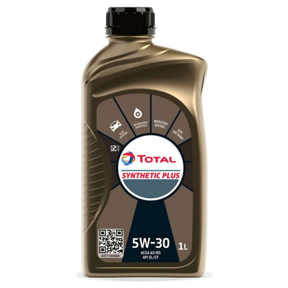 Total Olio Motore Synthetic Plus 5W30 Lt. 1 - 12 Pz