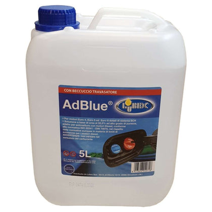 Lubex Additivo Adblue Lt. 5 Con Beccuccio - 4 Pz