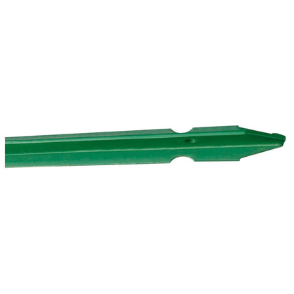 Paletto Per Recinzioni Plastificato Verde H Cm.200 Mm.35X35X3,5 - 10 Pz