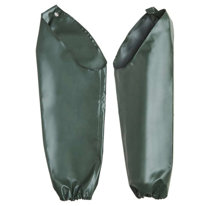 Manicotti Nylon Bispalmato In Pvc C/Occhiello 350 Gr/Mq Col. Verde Mis. L