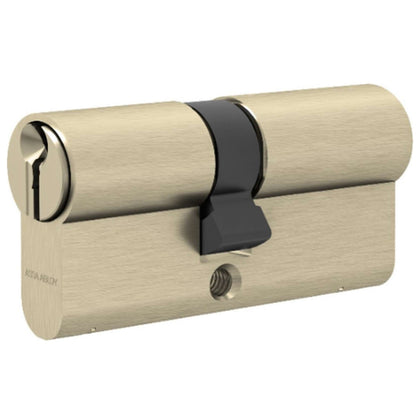 Assa Abloy Cilindro Sagomato Gemma Ottone Nichelato Mm. 80 (35-45) - 10 Pz
