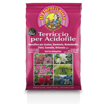 Terriccio Per Piante Acidofile Lt. 20