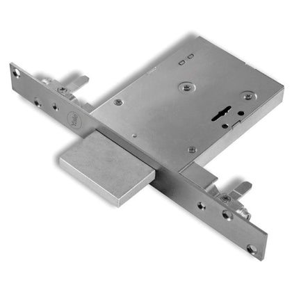 Yale Serratura Doppia Mappa Ferro 3 Punti Chiusura-4 Mand. Art. Y8Td E.70 Mm.