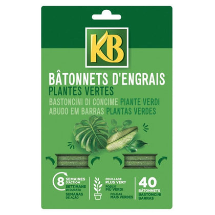 Kb Concime Bastoncini Fertilizzanti Piante Verdi Pz. 40