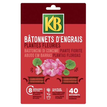 Kb Concime Bastoncini Fertilizzanti Piante Fiorite Pz. 40