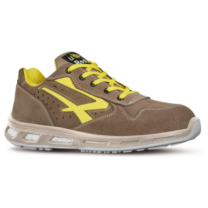 U-Power Scarpe Antinfortunistica Basse S1P Src Redlion Adventure Col. Beige Mis. 39